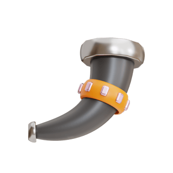 bullhorn illustration 3d png