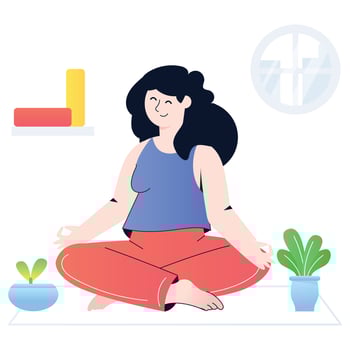An illustrative vector of watering plant