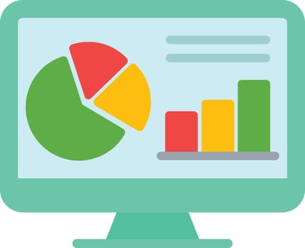 Dashboard Flat Icon vector