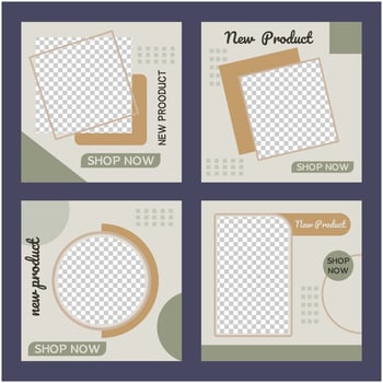 MEDIA POST TEMPLATE POST vector