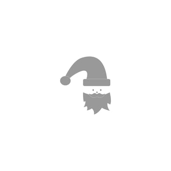 Santa Claus vector icon illustration