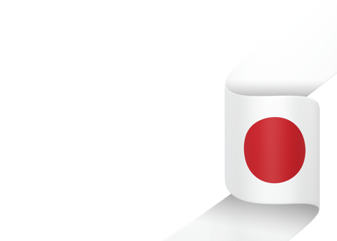 Japan flag design national independence day banner element transparent background png