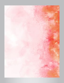 Abstract painting using watercolors. Design for your date, postcard, banner, logo. vector