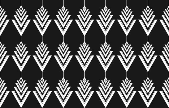 Geometric ethnic oriental seamless pattern traditional. vector