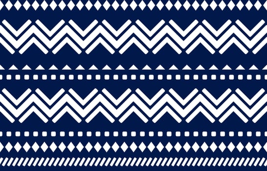 Ethnic tribal pattern art. Geometric ethnic seamless pattern. American and Mexican style. vector