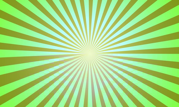 Sunbrust green light background style. Suitable for banners and posters. Vector illustration. EPS 10.