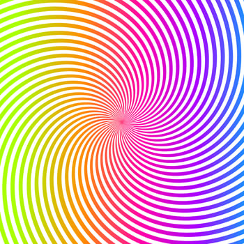 Rainbow abstract striped background. Vector illustration.