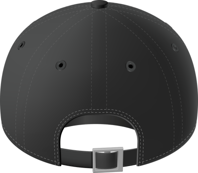 Black baseball cap png