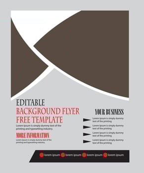 free flyer design,editable flyer design,business, vector