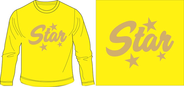 Star Graphic design vector illustration