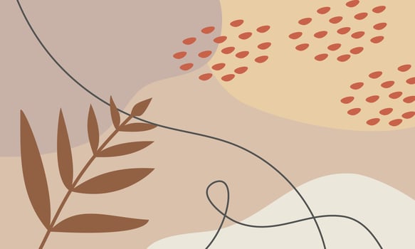 Organic shapes art. Aesthetic Organic shapes background can be used for poster, social media, promotion, art print, etc. Organic shapes in art. vector