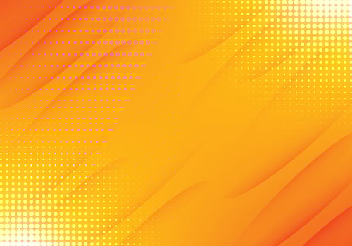 Abstract yellow and orange colorful modern background vector