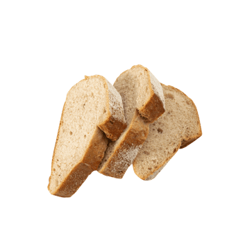 Sour dough Bread cutout, Png file