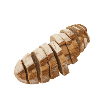 Sour dough Bread cutout, Png file