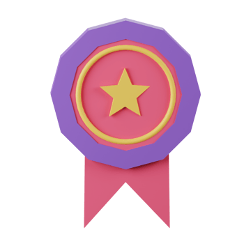 Quality product icon 3d png