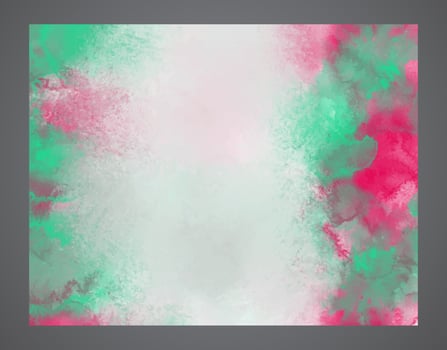 Abstract painting using watercolors. Design for your date, postcard, banner, logo. vector
