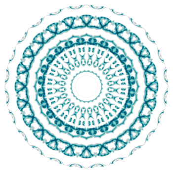 Circular pattern in the form of a mandala png