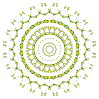 Mandala pattern ornament png
