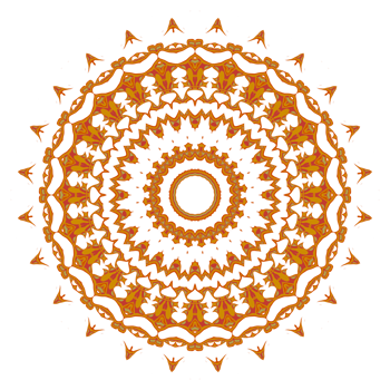Abstract mandala pattern, good for ornament, floral decoration, or wallpaper background png