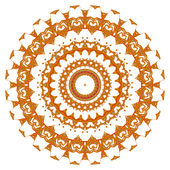 Abstract mandala pattern, good for ornament, floral decoration, or wallpaper background png