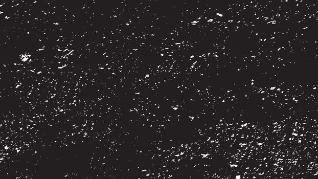 Vector Distressed Dirt Overlay, Retro distressed grunge texture, Grunge background black and white. Texture of chips, cracks, scratches, scuffs, dust, dirt. Old vintage vector pattern.