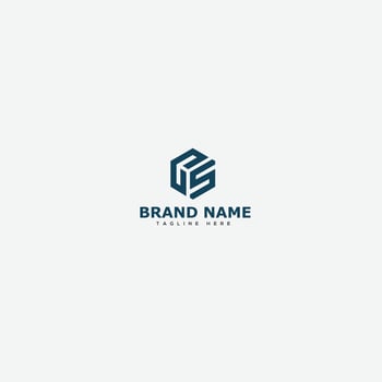 CS Logo Design Template Vector Graphic Branding Element.