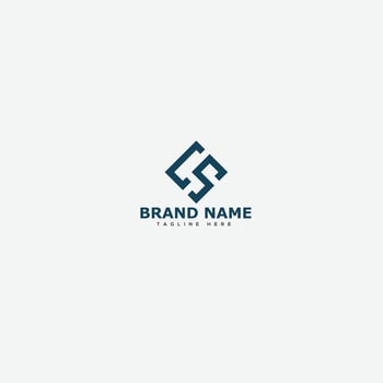 CS Logo Design Template Vector Graphic Branding Element.