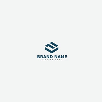 FV Logo Design Template Vector Graphic Branding Element.