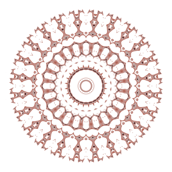Mandala art element png