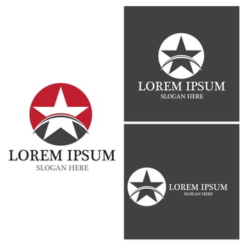 Star icon Template vector
