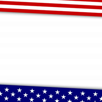 American flag background for any event vector
