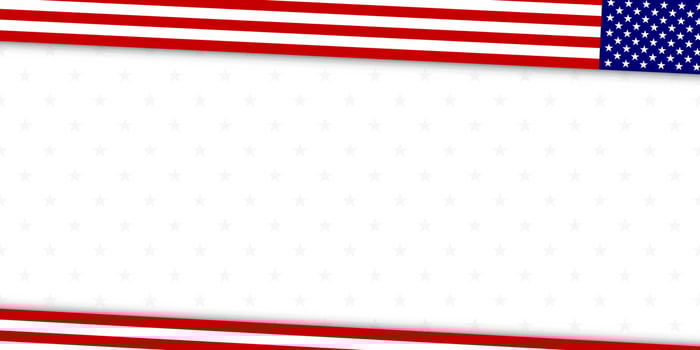 American flag background for any event vector