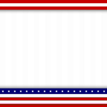 American flag background for any event vector