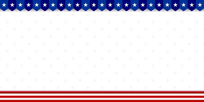 American flag background for any event vector