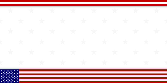 American flag background for any event vector