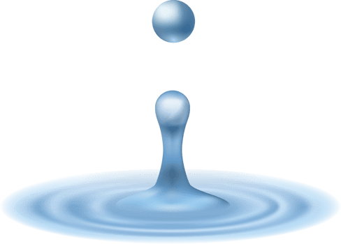 Realistic Water splash png