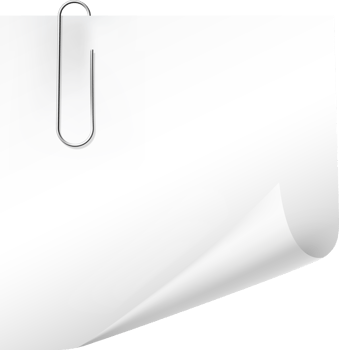 reminder sheet pinned with a paperclip png