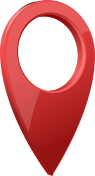 Red glossy pointer png