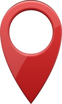 Red glossy pointer png