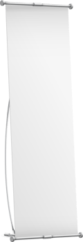 Indoor Blank L-Stand  Banner png