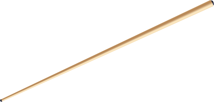 wooden billiard cue png