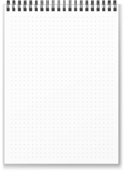 Vertical spiral notebook png