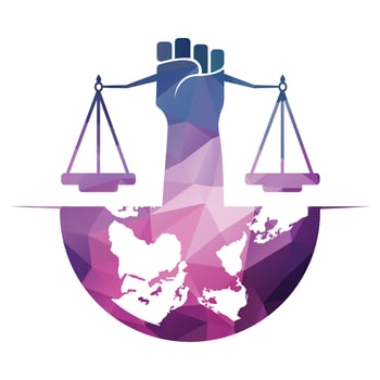 Law Balance And Attorney Monogram Logo Design. Balance logo design related to attorney, law firm or lawyers. vector