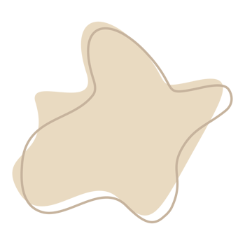 Organic Shape Boho Blob png