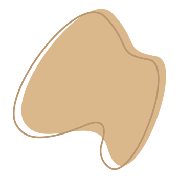 Organic Shape Boho Blob png