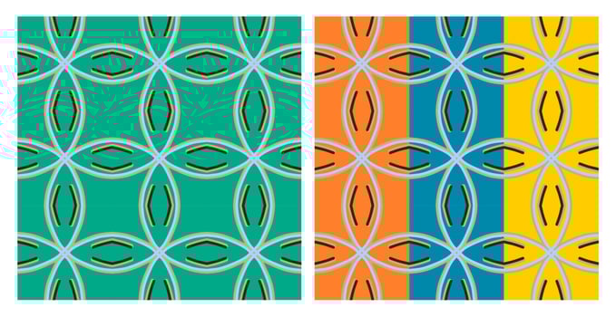 Multi-Color Moroccan Seamless Pattern. Traditional Arabic Islamic Background. Vintage, Turkish, Indian style Ideal for carpet, ceramics, tiles. Vector Illustration.