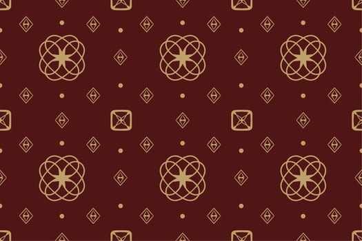 Elegant Geometric Seamless Pattern with Tribal Shape. Designed in Ikat, Boho, Aztec, Folk, Motif, Luxury Arabic Style. Ideal for Fabric Garment, Ceramics, Wallpaper. Vector Illustration.