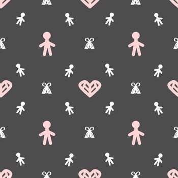 Pastel Seamless pattern design Ideal for kid fabric printing, bandana, neck wear, shawl, hijab, paper, textile, wallpaper, carpet, blanket, ceramics, or tiles. Artwork for fashion printing. Vector