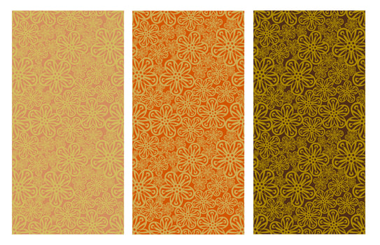 Flowers Seamless pattern design Ideal for fabric printing bandana, neck wear, shawl, hijab, paper, textile, wallpaper, carpet, blanket, ceramics, or tiles. Artwork for fashion printing. vector