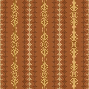 Geometric Seamless Pattern with Tribal Shape. Designed in Ikat, Boho, Aztec, Folk, Motif, Luxury Arabic Style. Ideal for Fabric Garment, Ceramics, Wallpaper. Vector Illustration
